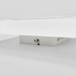 Lucande LED-væglampe Berlind, 26 cm, hvid, glas, metal