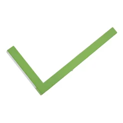 Lucande LED-væglampe Check, grøn, metal, CCT, dæmpbar