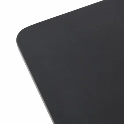 Lucande LED-væglampe Elrik, sort, 22 cm høj, metal
