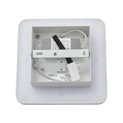 Lucande LED-væglampe Elrik, sort, 22 cm høj, metal