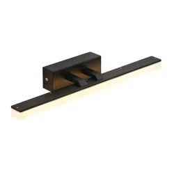 Lucande LED-væglampe Lisana, vandret, 46 cm, IP44
