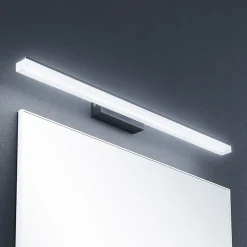 Lucande LED-væglampe Lisana, vandret, 75 cm, IP44