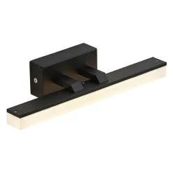 Lucande LED-væglampe Lisana, vandret, 32 cm, IP44