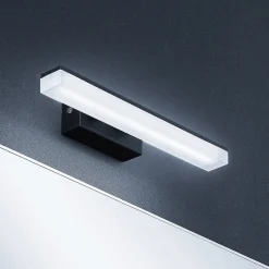 Lucande LED-væglampe Lisana, vandret, 32 cm, IP44