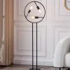 Lucande Linnard gulvlampe af jern, 3 lyskilder