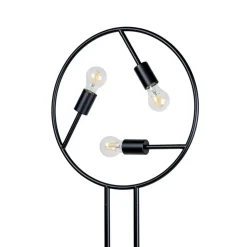 Lucande Linnard gulvlampe af jern, 3 lyskilder