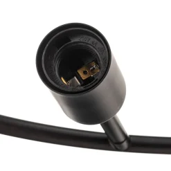 Lucande Linnard loftlampe af stål, 3 lyskilder