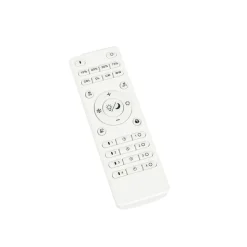 Lucande loftlampe Joren, 52 cm, træ, CCT, fjernbetjening