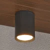 Lucande loftspot Minna, antracit, 14 cm, IP54, E27