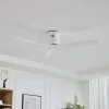 Lucande loftventilator Vindur, hvid, DC, støjsvag, Ø 132 cm