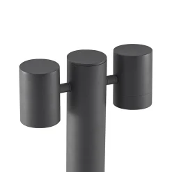 Lucande Maloney pullert, 2 lyskilder, 75 cm, antracit