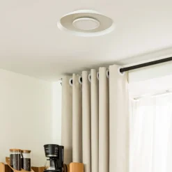 Lucande Merilla loftlampe, hvid