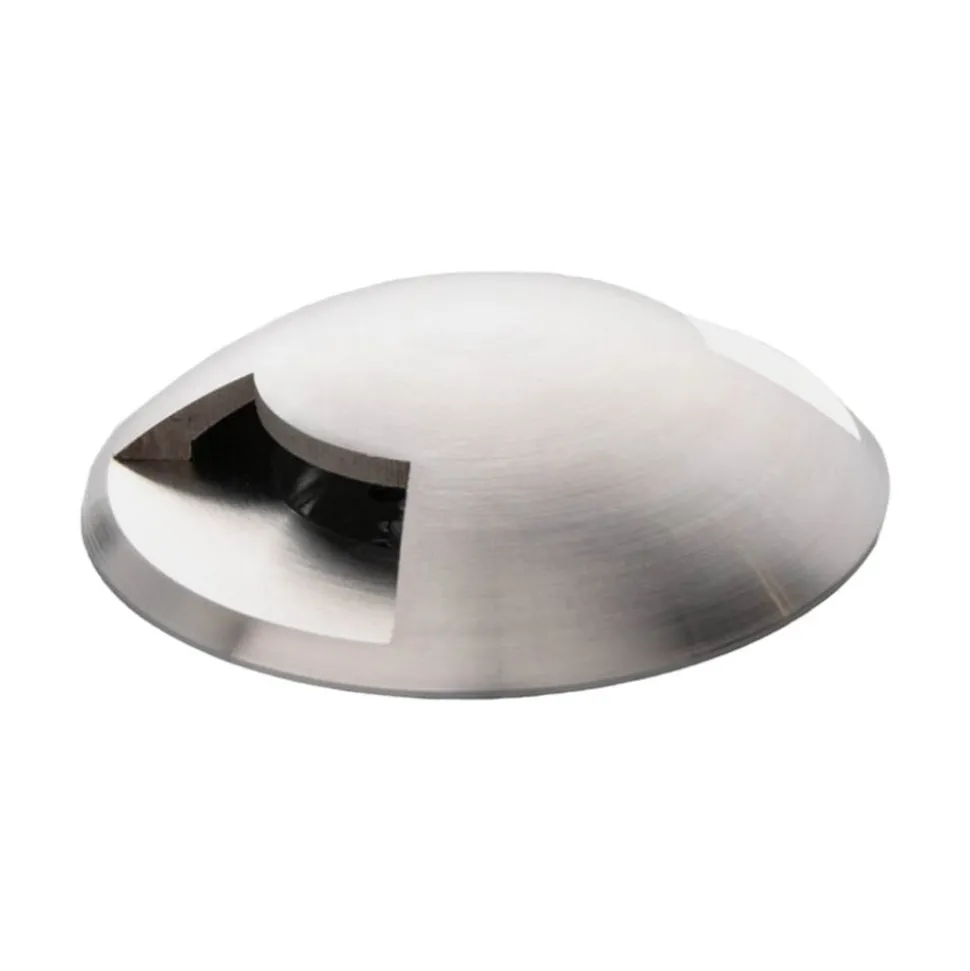 Lucande nedgravningsspot Helene, Ø 9 cm, aluminium, IP67