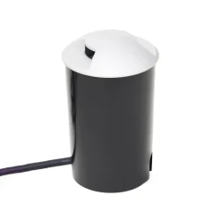 Lucande nedgravningsspot Helene, Ø 9 cm, aluminium, IP67