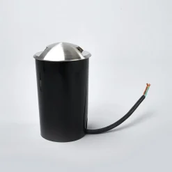 Lucande nedgravningsspot Helene, Ø 9 cm, aluminium, IP67