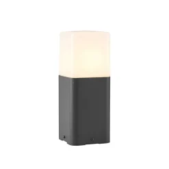 Lucande Obuna sokkellampe, højde 30 cm