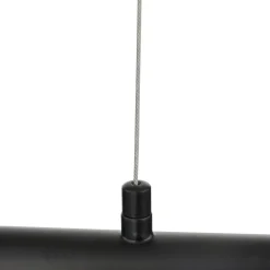 Lucande-pendel Diborah, røggrå, glas, 90 cm, G9