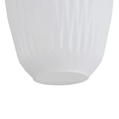 Lucande-pendel Quinara, 3-lys, opal, glas, Ø 52 cm