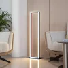Lucande Smart LED-gulvlampe Tjado, RGB, CCT, fjernbetjening