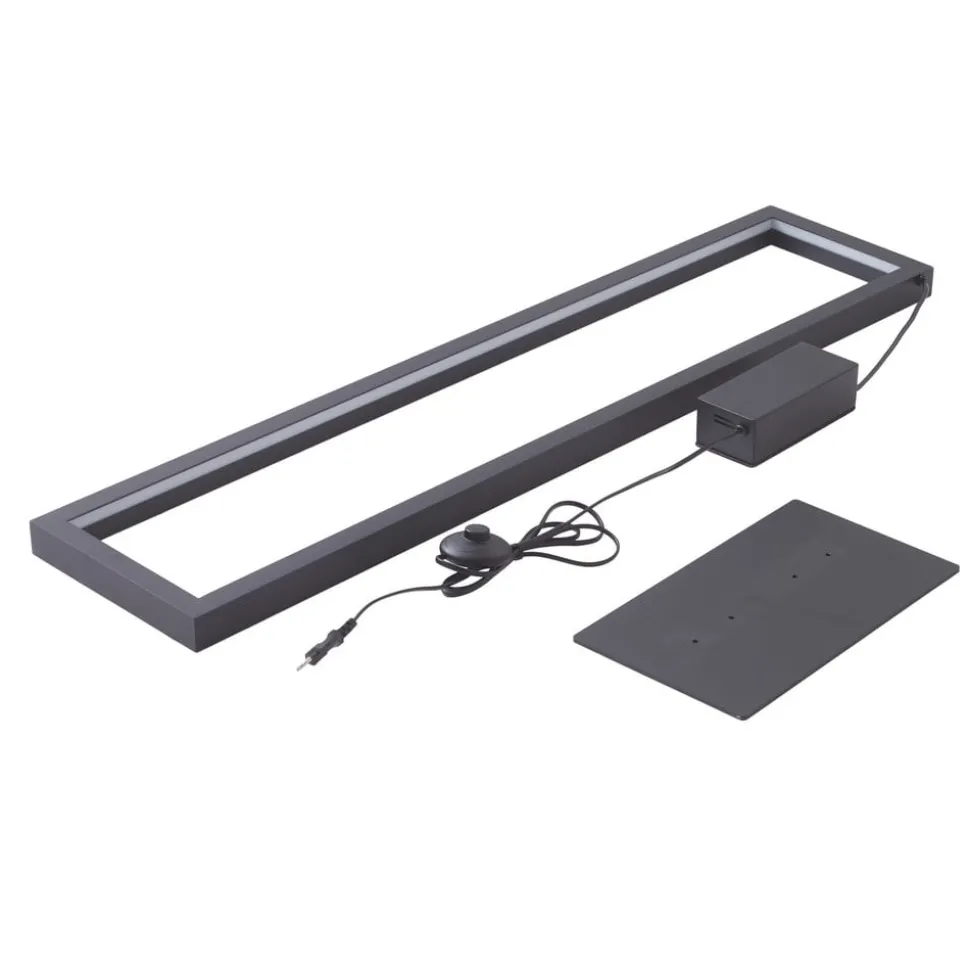 Lucande Smart LED-gulvlampe Tjado, RGB, CCT, fjernbetjening