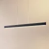 Lucande Smart LED-hængelampe Mylosh, sort, CCT, Tuya