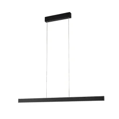 Lucande Smart LED-hængelampe Mylosh, sort, CCT, Tuya