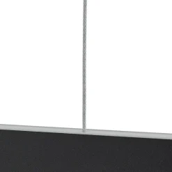 Lucande Smart LED-hængelampe Mylosh, sort, CCT, Tuya