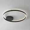 Lucande Smart LED-loftlampe Moise, sort, CCT, Tuya