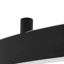 Lucande Smart LED-loftlampe Moise, sort, CCT, Tuya