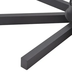 Lucande Smart LED-loftlampe Tjado, Ø70 cm, sort, RGBW