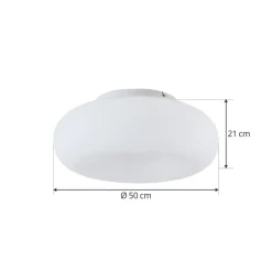 Lucande Smart LED-loftslampe Bolti, hvid, RGBW, CCT, Tuya