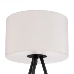 Lucande terrasselampe Jaimy, 130 cm, trefod, aluminium