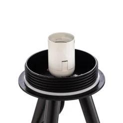 Lucande terrasselampe Jaimy, 130 cm, trefod, aluminium
