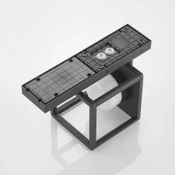 Lucande Timio udendørs væglampe, downlight, sensor, GX53, IP44
