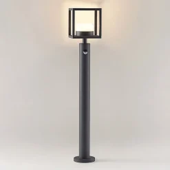 Lucande Timio vejlampe, 85 cm, bevægelsessensor, GX53, IP44