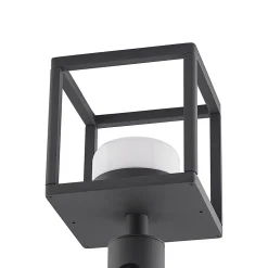 Lucande Timio vejlampe, 85 cm, bevægelsessensor, GX53, IP44