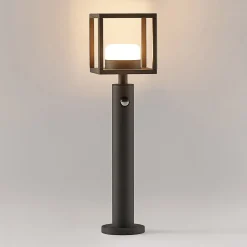Lucande Timio vejlampe, 60cm, bevægelsessensor, GX53, IP44
