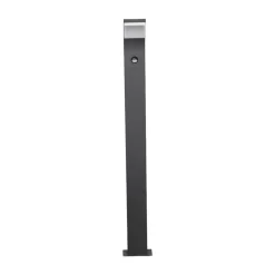 Lucande Timm LED-vejlampe, sensor, 100 cm, antracit, IP54