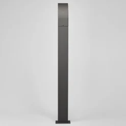 Lucande Timm LED-vejlampe, sensor, 100 cm, antracit, IP54