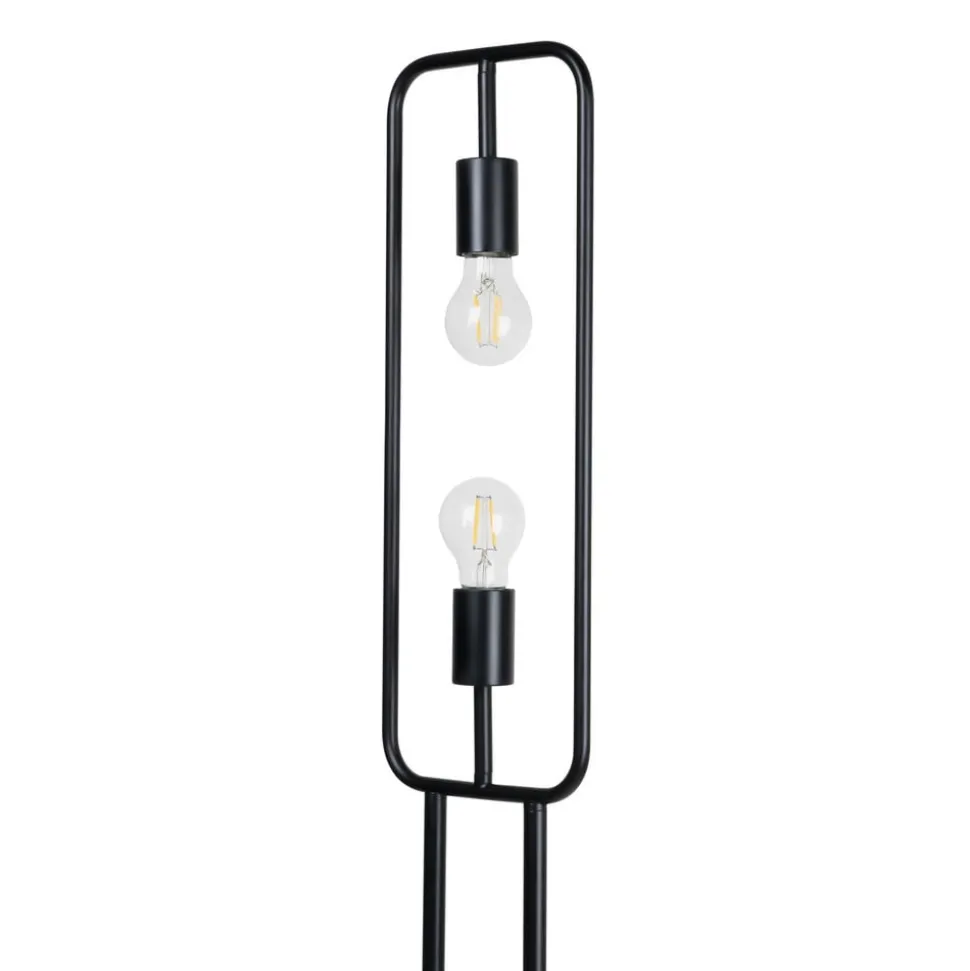 Lucande Tornike gulvlampe, 2 lyskilder, jern