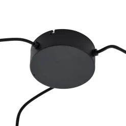 Lucande udendørs hængelampe Taniola, 3 lyskilder, beige, rattan, IP44