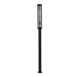 Lucande udendørslampe Alivaro, sort, 220 cm, E27, IP65