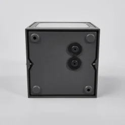 Lucande udendørs LED-væglampe Merjem, 12 cm, ned, IP54