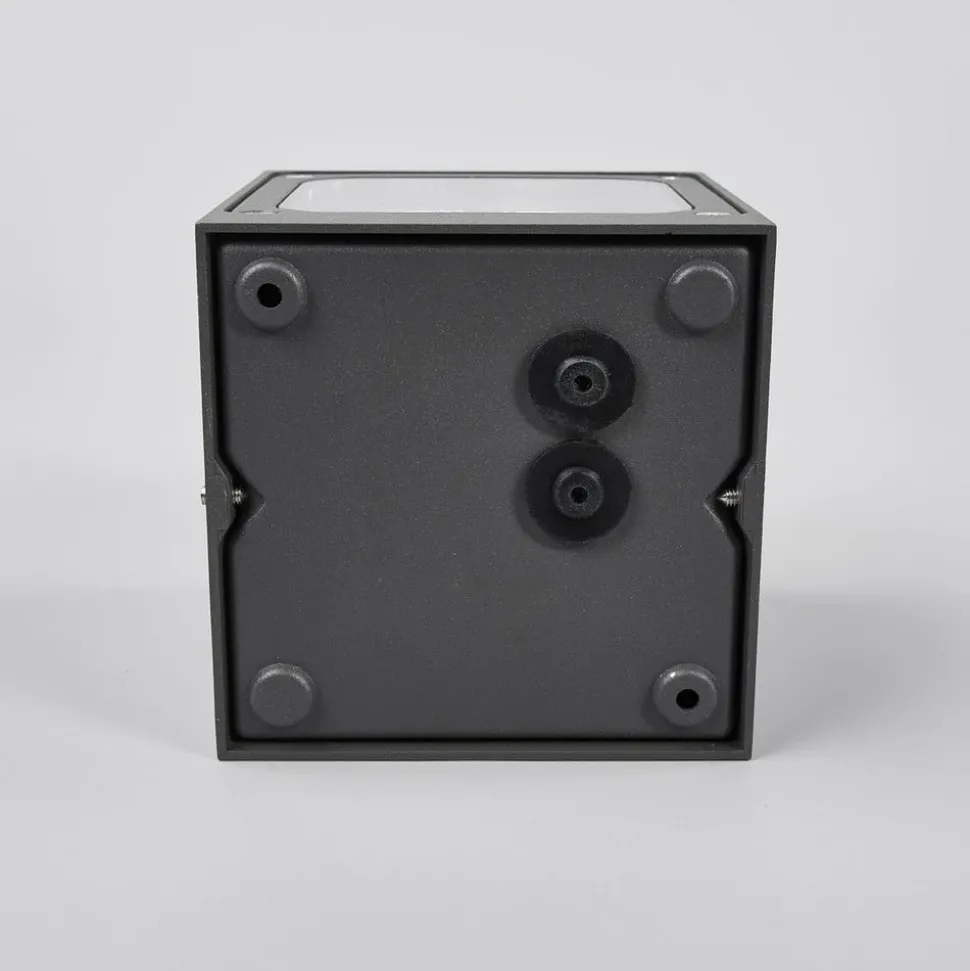 Lucande udendørs LED-væglampe Merjem, 12 cm, ned, IP54
