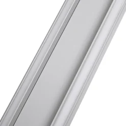 Lucande udendørs LED-væglampe Melira, længde 60 cm, grå