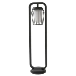 Lucande vejlampe Chandan, 90 cm, antracit, aluminium