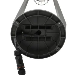 Lucande vejlampe Chandan, 90 cm, antracit, aluminium