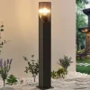 Lucande vejlampe Fiola, 80 cm, antracit, IP54