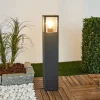 Lucande vejlampe Klemens, 65 cm, antracit, metal, E27