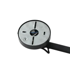 Lucande væglampe Silka, sort, metal, 9,5 cm høj